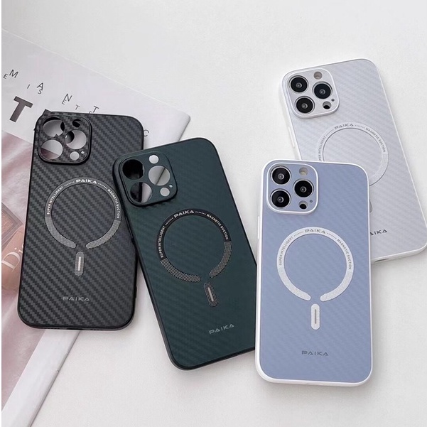 Pop-up Magnetic Case For iPhone 11 Pro Max 12 Pro Max 13 Pro Max case Carbon Fiber PC Frosted Composite