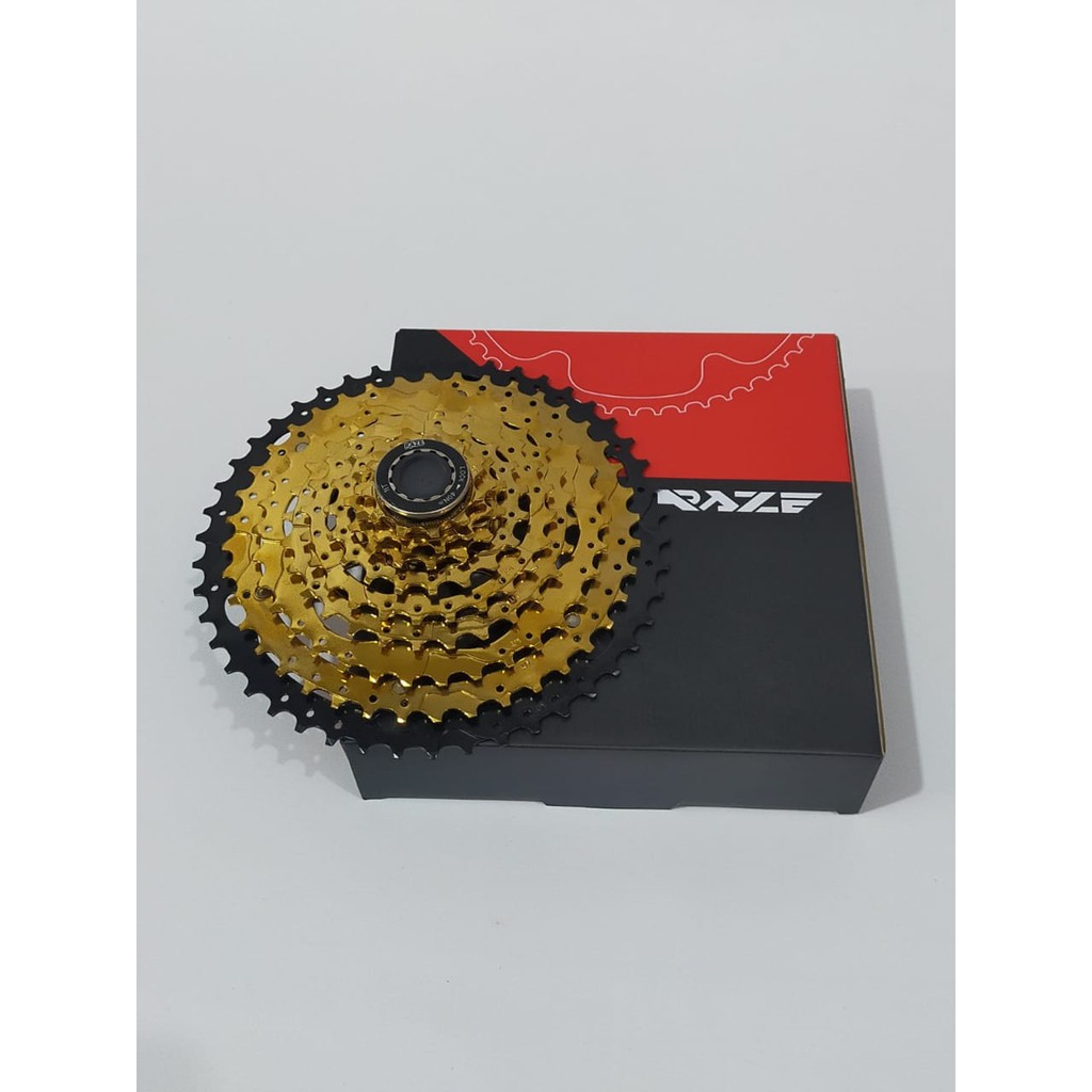 Raze Sprocket cassette 9 speed 11-46T sepeda MTB lipat