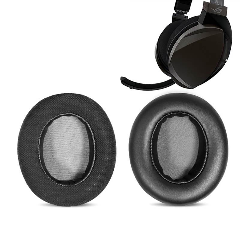 Btsg Bantalan Earpad Earphone Bahan Busa Lembut Untuk ASUS ROG Strix Fusion 300 / 500 / 700