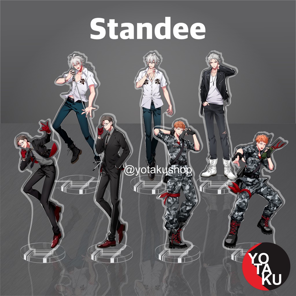 Standee Besar Figure Anime Akrilik Hypmic Hypnosis Mic MAD TRIGGER CREW Seri 1 YOTAKUSHOP