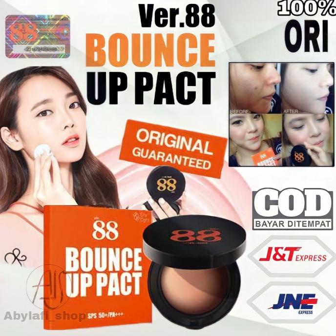 BEDAK VER 88 BOUNCE UP PACT ORI ASLI ORIGINAL 100% BPOM