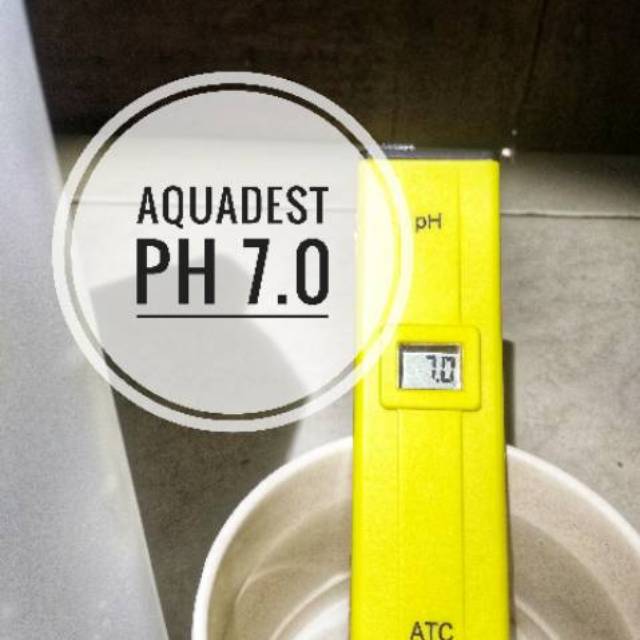 Akuades Aquadest Aquades pH  Netral Kemasan 5 Liter Air 