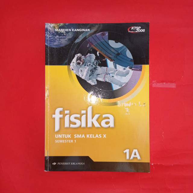 Buku pelajaran fisika SMA kelas 1A KTSP