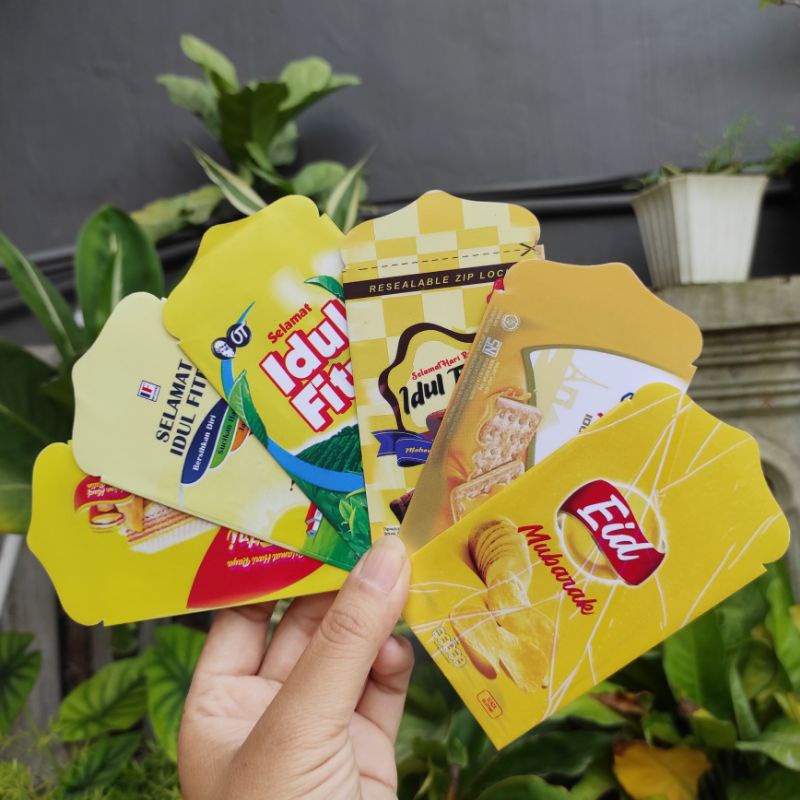 

VIRAL ANGPAU LEBARAN/ AMPLOP MOTIV SNACK// BEBAS PILIH MOTIF