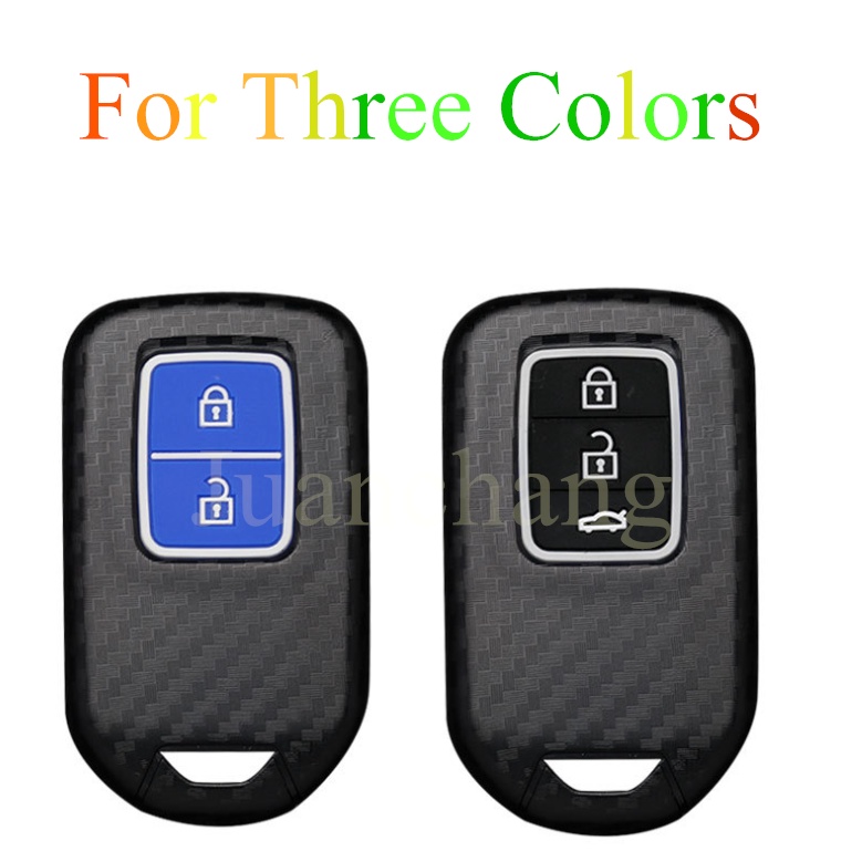 Case Pelindung Kunci Remote Mobil Bahan ABS Karbon Untuk HONDA Accord Crv Fob Accord Civic fc fd Jazz GK IV 4 GK 5 Vezel City Odys RC