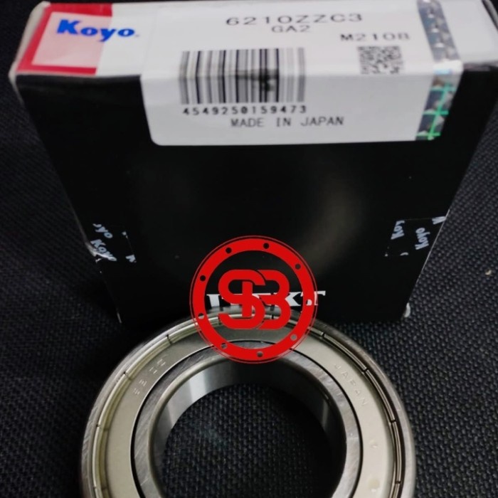 BALL BEARING 6210 ZZ / 6210 ZZ C3 KOYO JAPAN ORIGINAL