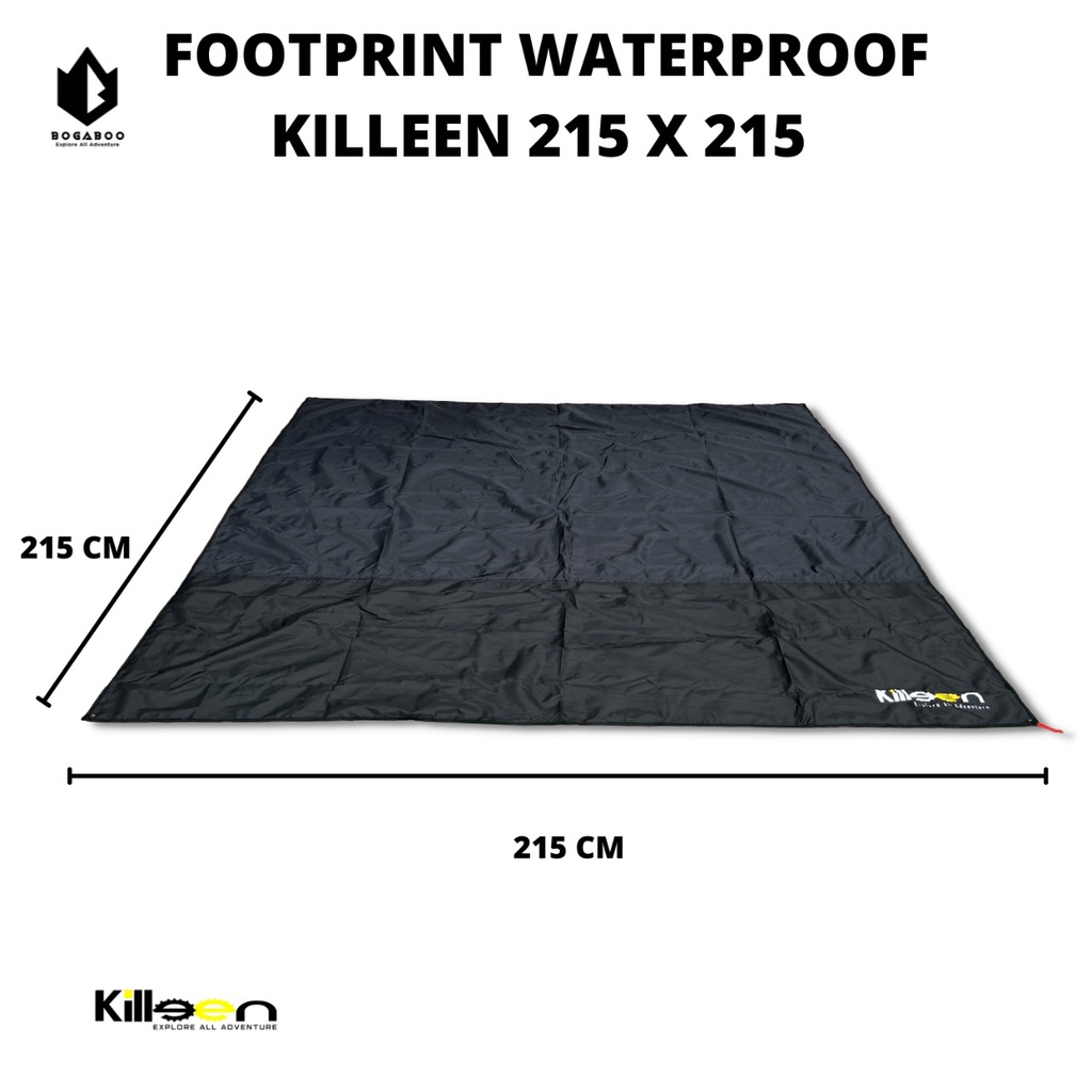 Footprint KILLEEN 215X215 - Alas Tenda - Bivak