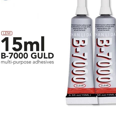 Lem LCD B7000 HP Kaca Retak Praktis Mudah Screen Guard Amoled Oled Phone