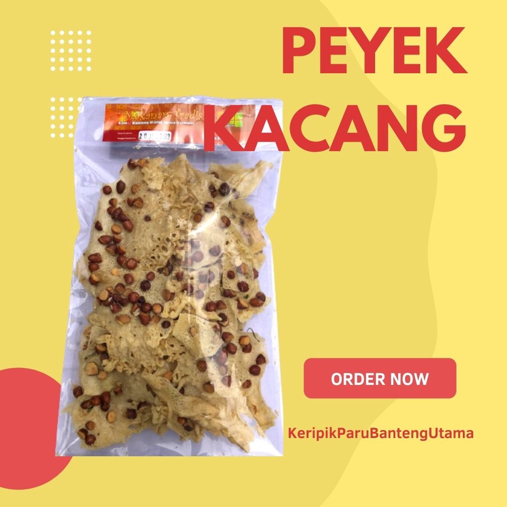 

Peyek Kacang Banteng Utama