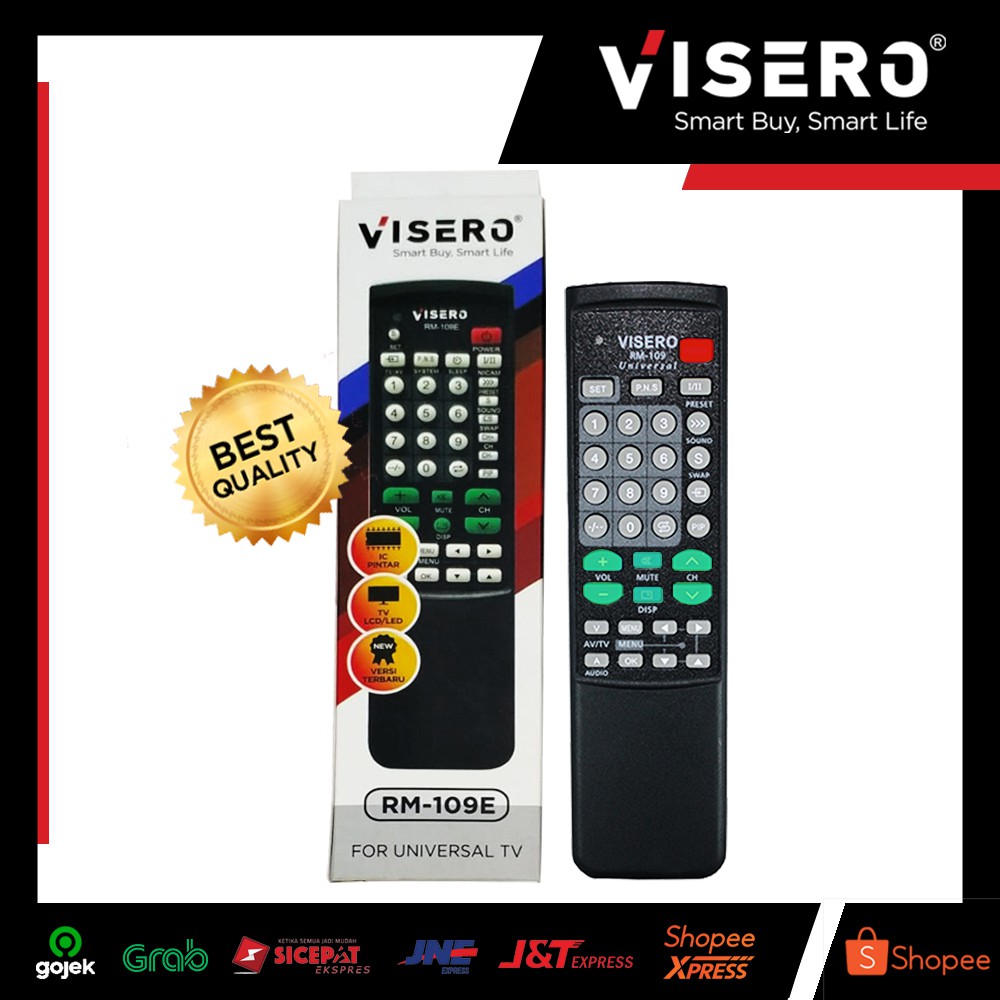 Remot / Remote Multi TV / LCD / LED Visero (RM-109E)