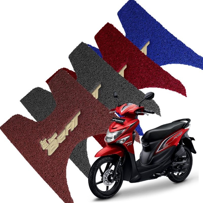 CC (KS04) Karpet Keset Mie Pijakan Motor Scoopy Beat Vario All Type Model Serabut