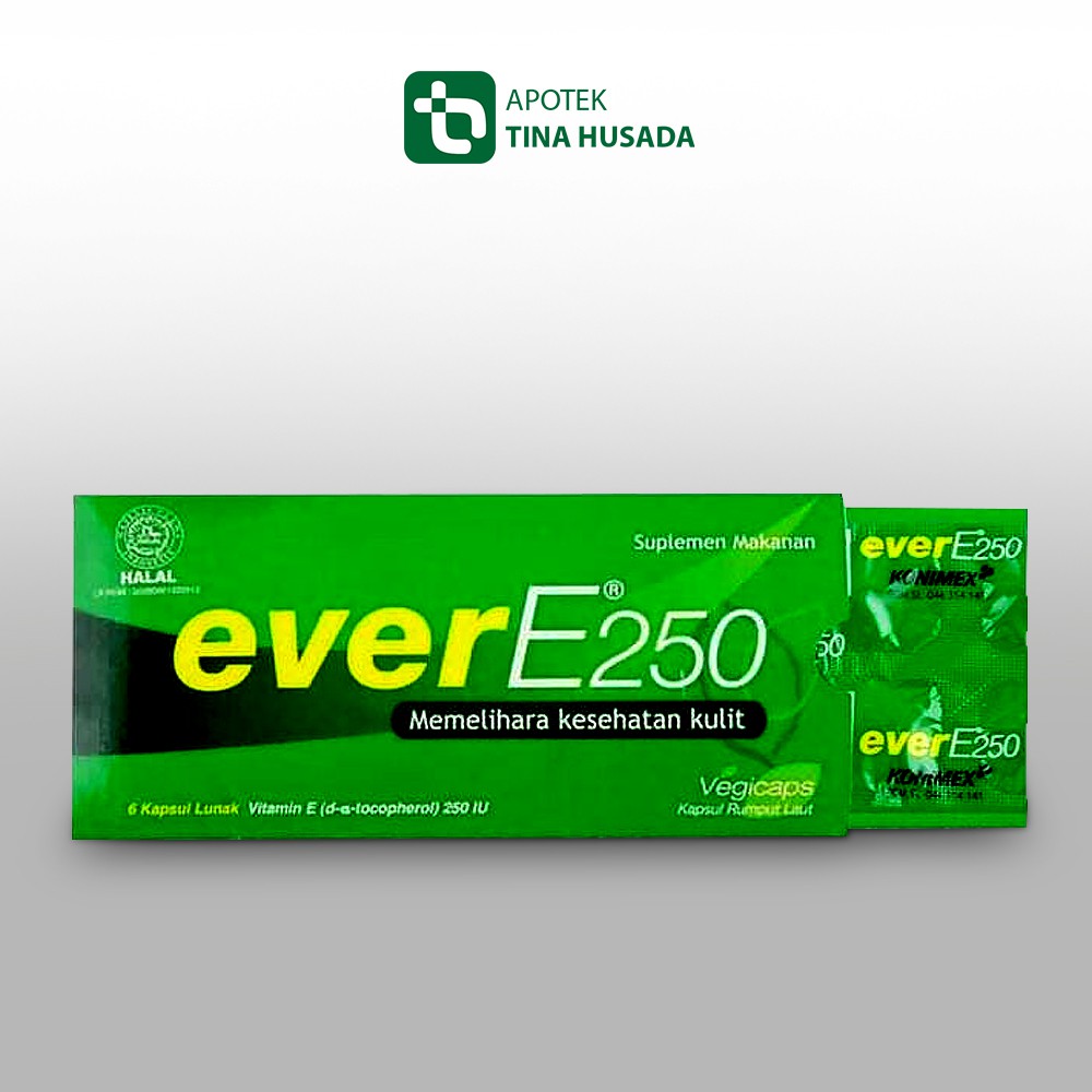Ever E 250iu isi 6 kapsul