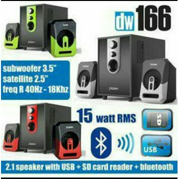 SPEAKER DAZUMBA DW166 - Hot Newsletter - Bluetooth