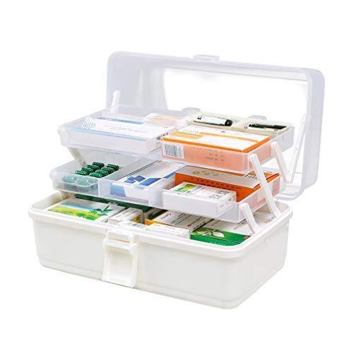 Hommy Co. Kotak Obat P3K Susun 3| Storage Box Multilayer