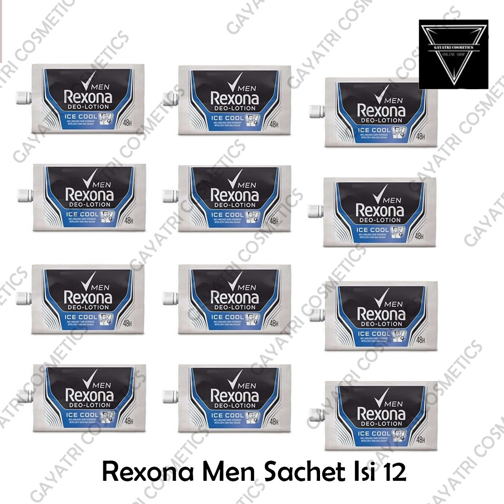 Rexona Deo Lotion Ice Coll Sachet 12 pcs