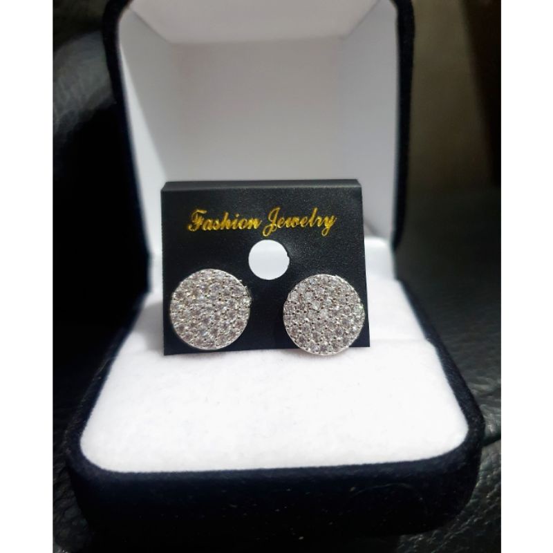 Restok Anting Premium lapia Silver925 Perak Mata kilau Anti Karat anti alergi 919