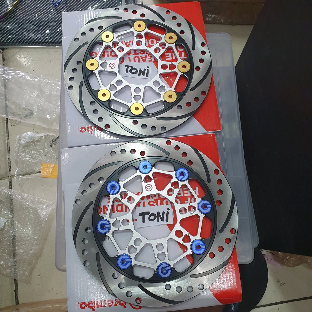 piringan cakram brembo 220 mm motor mio soul sporty vario 110 125 150 beat scoopy aerox 125 kombin