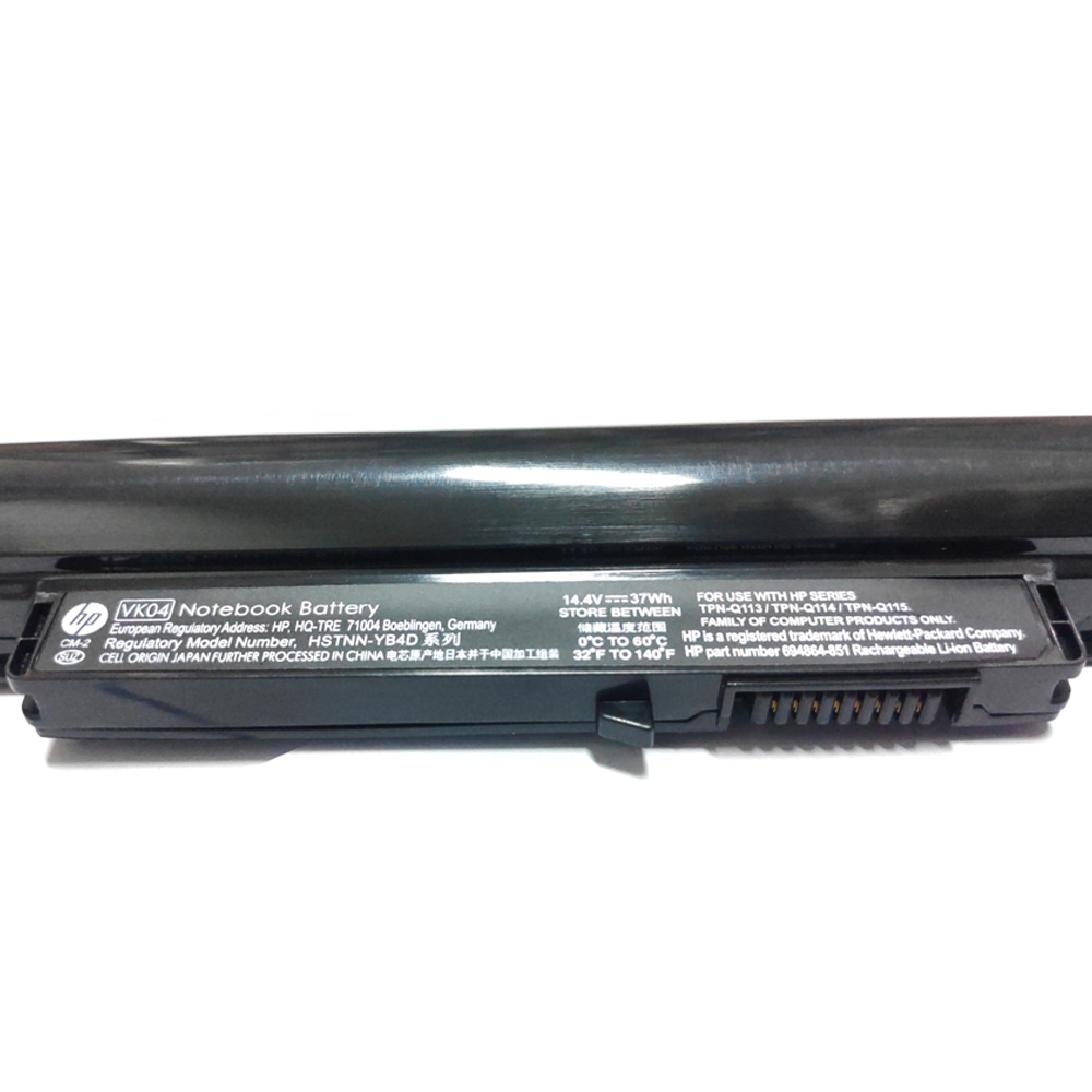 Baterai Original Laptop Hp VK04 Sleekbook 14 14-B000EX 14-B001EK Pavilion 14 15 242-G0 242-G1 HSTNN-YB4D HSTNN-YB4M TPN-Q113 TPN-Q114 TPN Q115