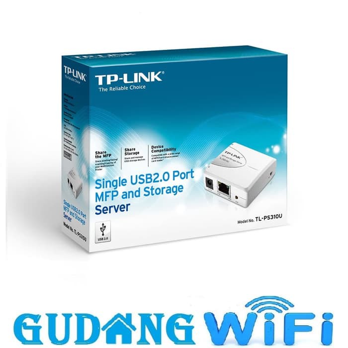 Dijual TP-Link TL-PS310U Single USB 2.0 port MFP Print and Storage server Terlaris