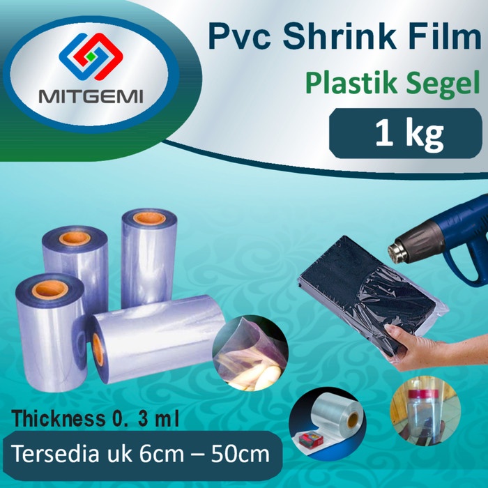 

(BISA COD) plastik segel / plastik shrink film - 6cm