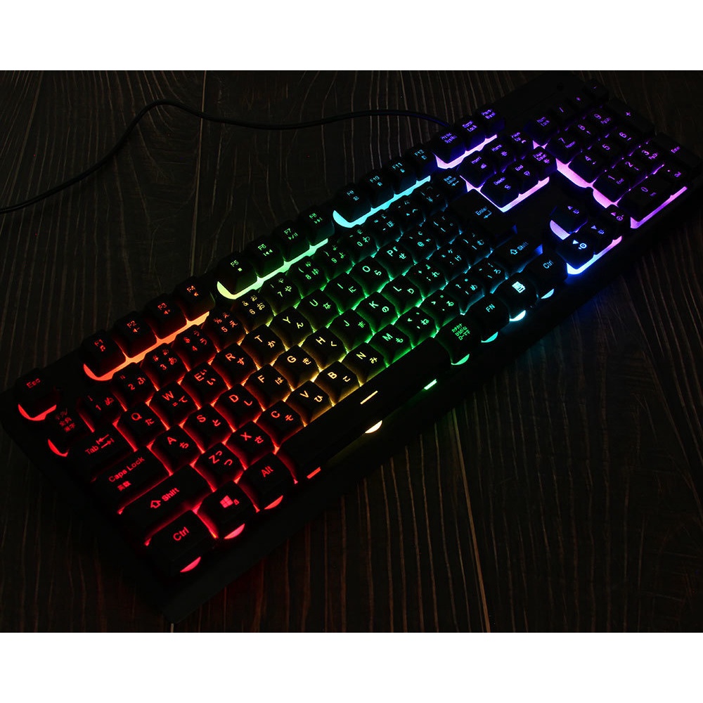 G081 Keyboard Gaming Mekanik Kabel USB Dengan Backlight Led