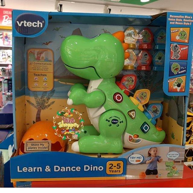 vtech learn and dance dino