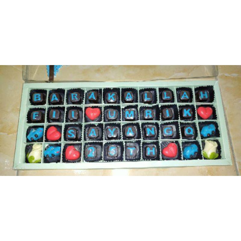 

coklat karakter/coklat ucapan/ coklat hadiah