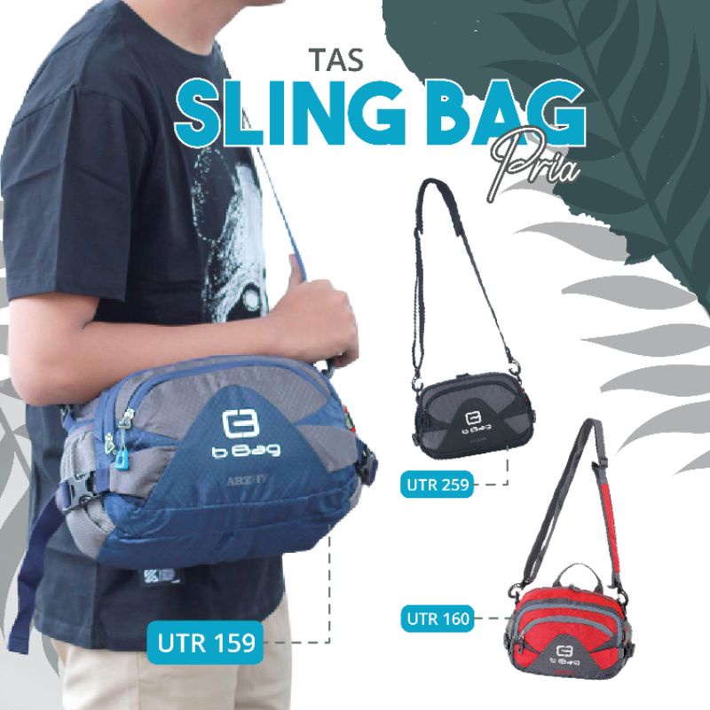 ARG Waist Bag Chrl Trevor -Tas Selempang Pria - Tas Pinggang Tas Slempang Distro