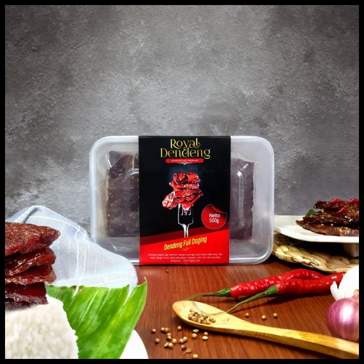 

Royal Dendeng Full Daging Sapi Premium Enak Lezat Bergizi 500Gr