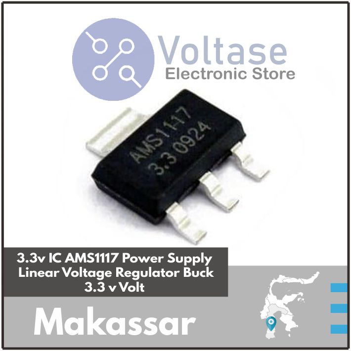 3.3v IC AMS1117 Power Supply Linear Voltage Regulator  3.3 v Volt