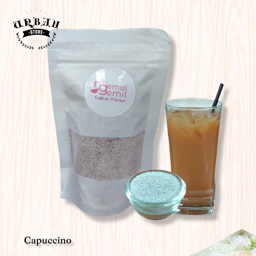

Minuman Bubuk Rasa Capuccino // Premium