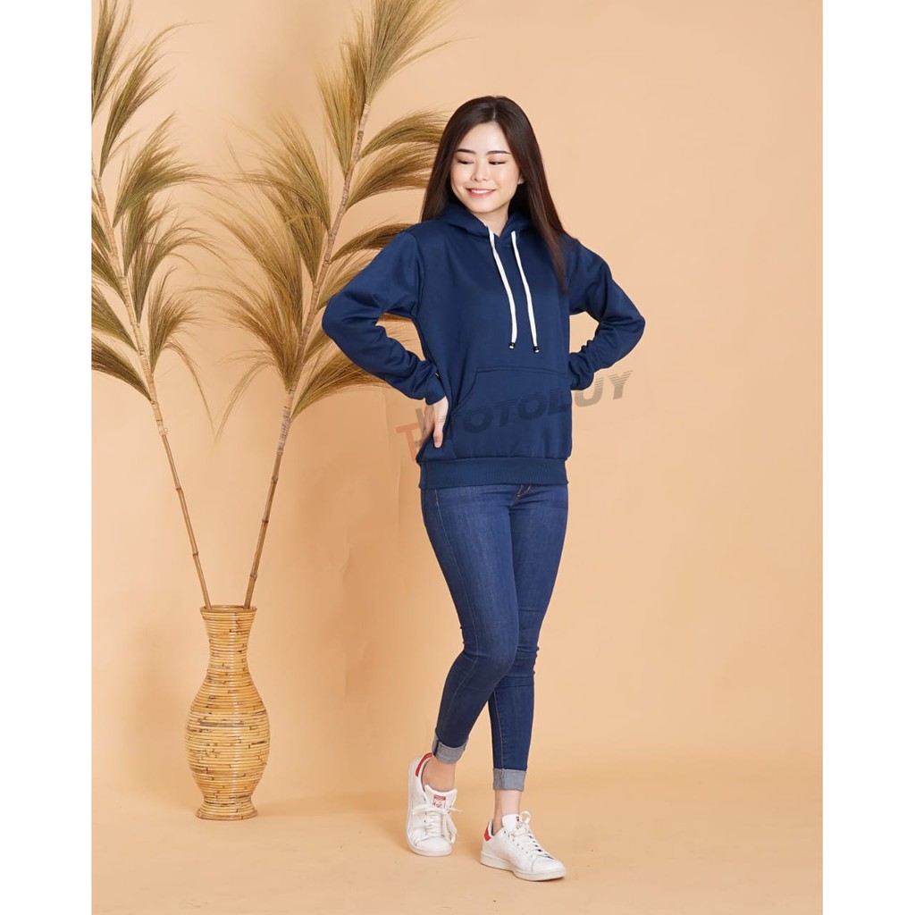 MUKZHOP - SWEATER POLOS / HOODIE BASIC POLOS / TOTOLUY / NAVY