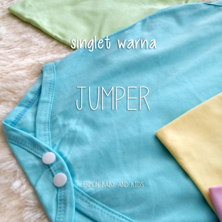 singlet kaos dalam jumper bayi warna