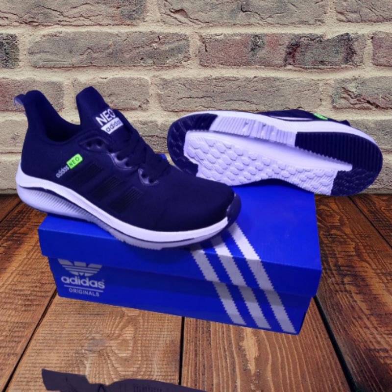 SEPATU PRIA TERBARU ADIDAS NEO, SEPATU RUNNING OLAHRAGA, SEKOLAH, SANTAI