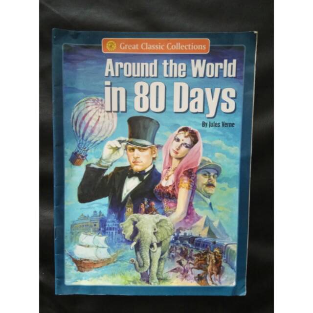 buku anak murah jules verne - around in the world in 80 days