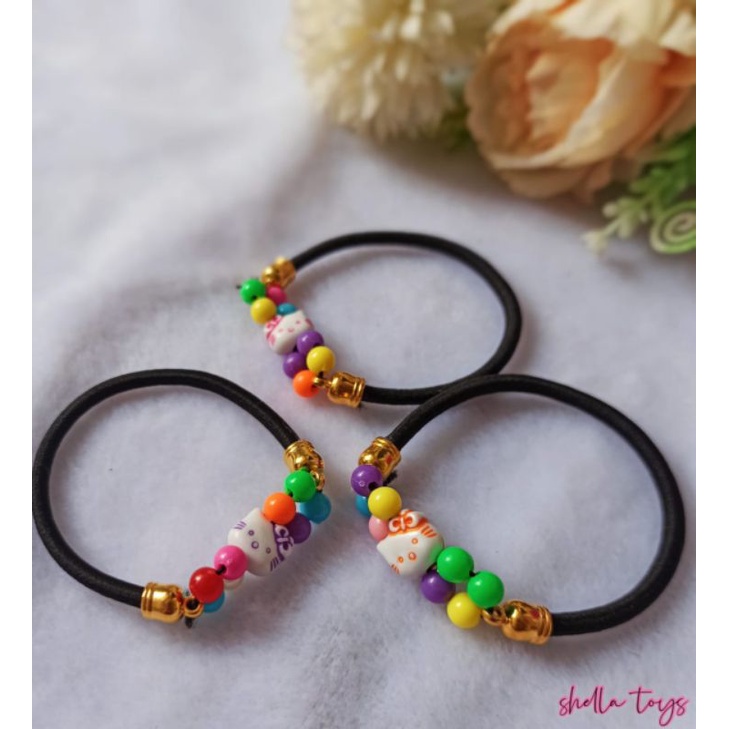 Gelang hellokity anak2 / Ikat rambut hellokity anak2