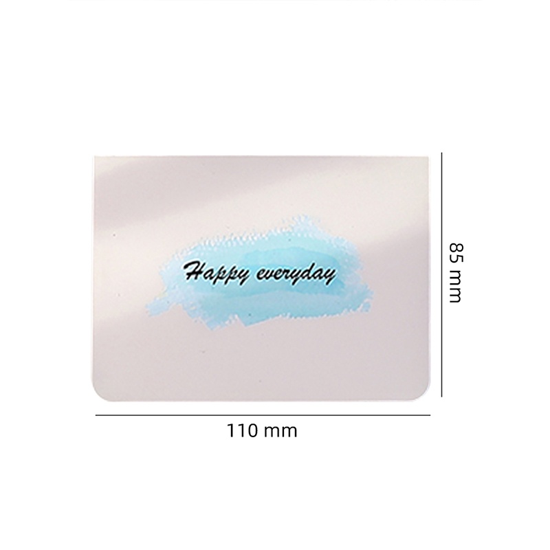 6pcs Kartu Undangan Kosong Ukuran Kecil