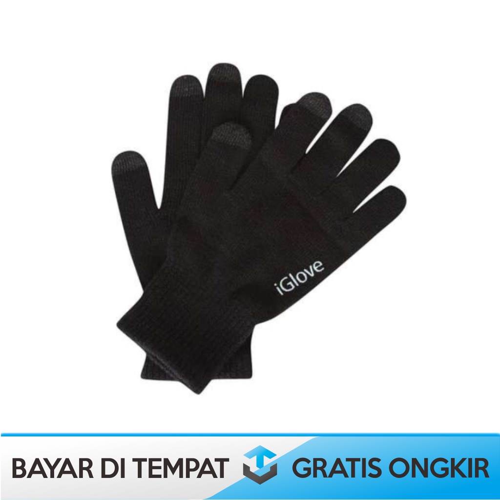 SARUNG TANGAN I-GLOVE TOUCH SCREEN CAPACTIVE HANDPHONE GOJEK GRAB ORI