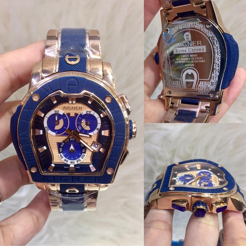 Jam Tangan Pria Aigner Roma Chrono Premium AAA