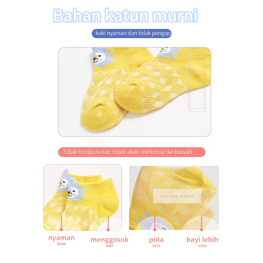 Lakhu socks baby kids kaos kaki bayi anak lucu