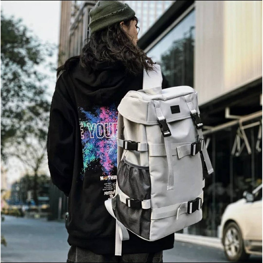 New Arrival - Tas Keril Murah Ransel Laptop IAC Backpack Up to 14 inch Tas Bahu Pria Wanita Daypack