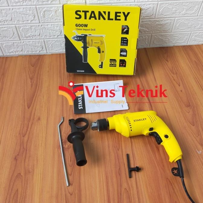 Bor Impact Drill Bor Tembok Sdh600 Stanley Sdh 600 Termurah