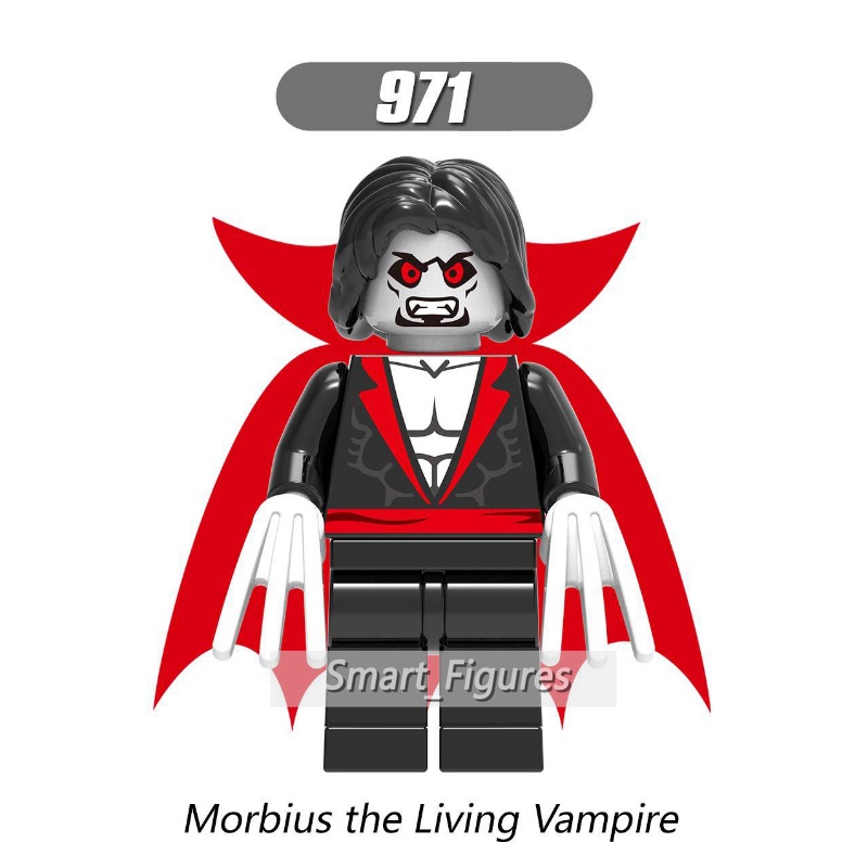 Morbius The Living Vampire Mainan Action Figure Minifigures Venom Marvel Untuk Hadiah X0220