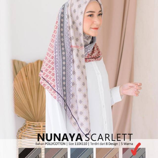 Hijab Azzura/Hijab segi empat/Hijab Kantoran