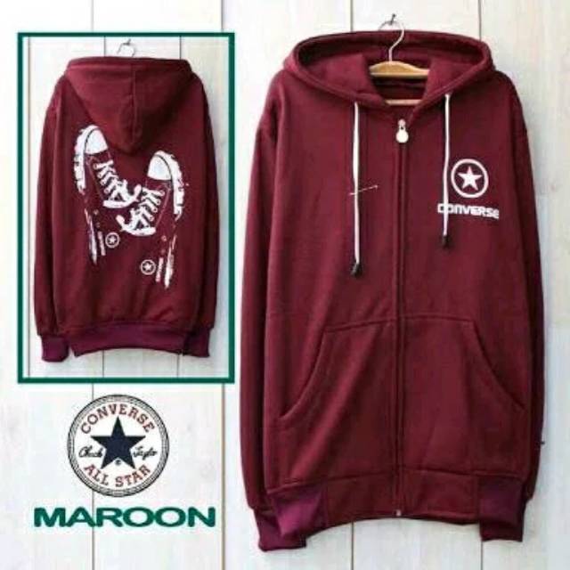 Sweater Converse Maroon
