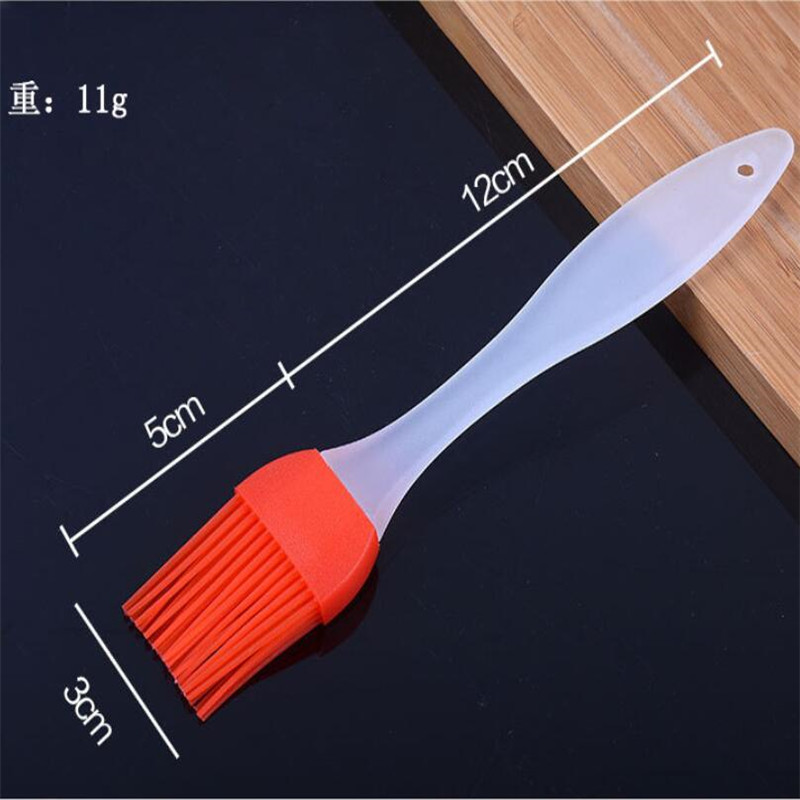 Silicone Grill Oil Brushes / Soft Barbecue Brush / High Temperature Baking BBQ Brush / Heat Resistant Food Grade Silicone Brush /Bakeware Bread Cook Brushes