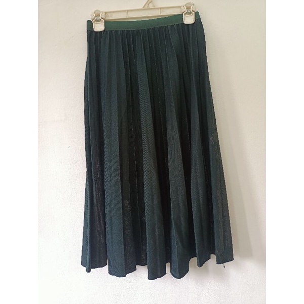 preloved rok Plisket 7/8 no deenay