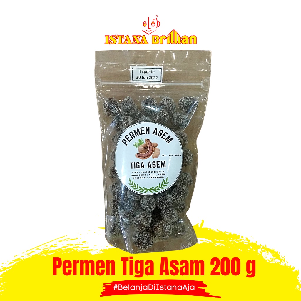 

Permen Asam Jawa / Manisan Asam / Permen Tiga Asam