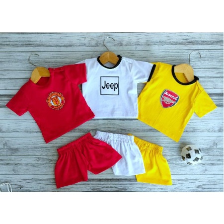 5.5 SALE B - Kostum Kaos Bola Anak Kostum Foto Bayi Newborn Baju Olahraga Anak