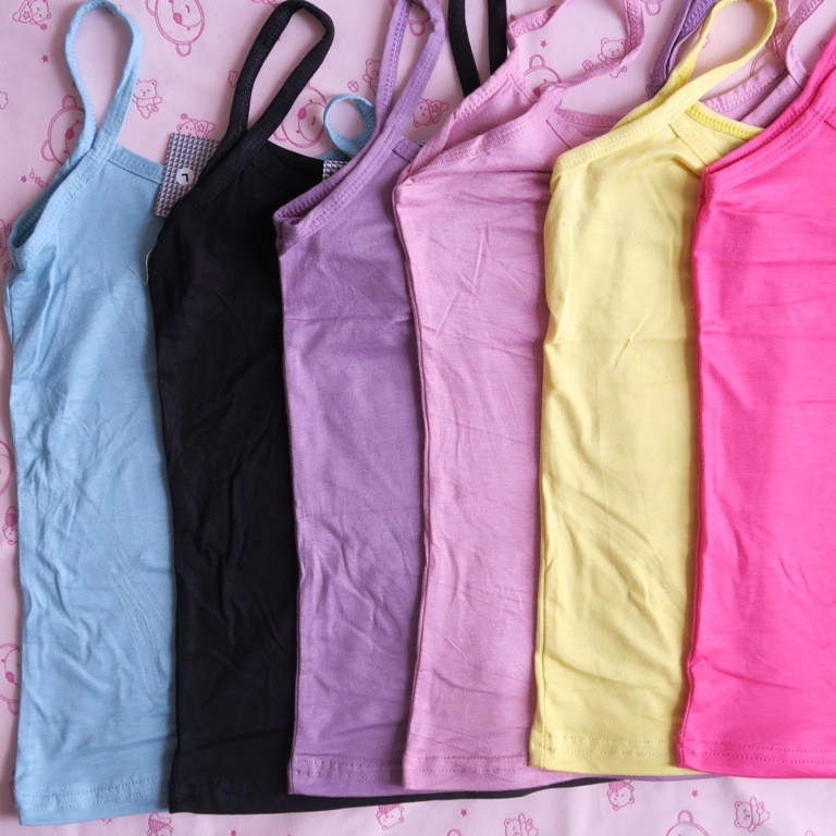 Tanktop singlet Anak Perempuan Adem Dan Lembut High Quality Untuk 3 - 10 tahun